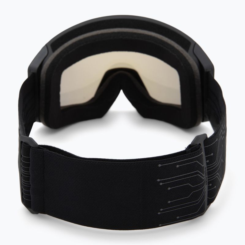 Slidinėjimo akiniai UVEX Victorious FM black matt/mirror ruby 3