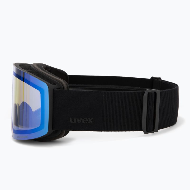 Slidinėjimo akiniai UVEX Provoqe V matt black/vario blue mirror 4