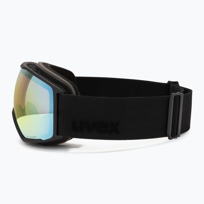 Slidinėjimo akiniai UVEX Victorious V black matt/vario rainbow mirror 4