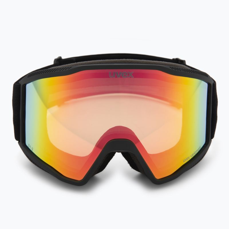 Slidinėjimo akiniai Uvex Blast V black matt/vario rainbow mirror 2