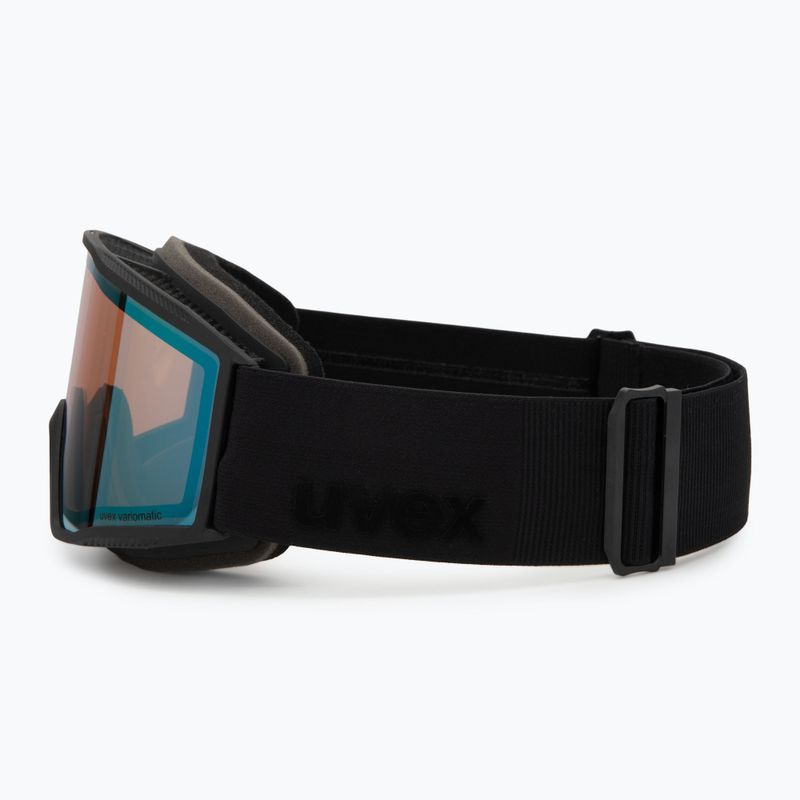 Slidinėjimo akiniai Uvex Blast V black matt/vario green mirror 4