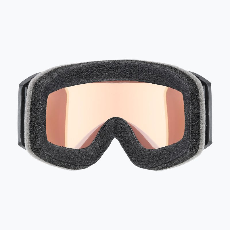Slidinėjimo akiniai Uvex Blast V black matt/vario green mirror 7