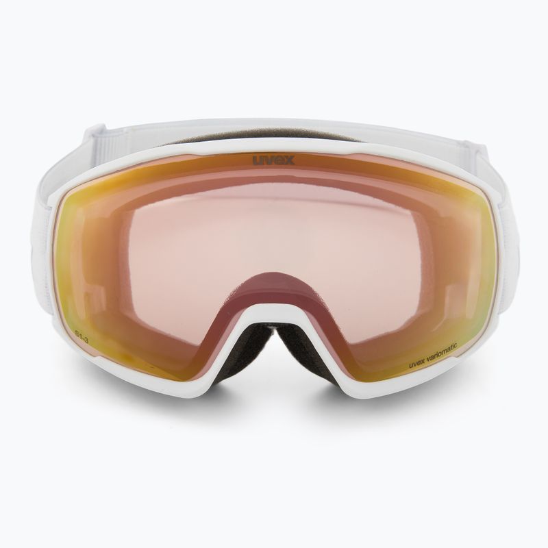 Slidinėjimo akiniai UVEX Victorious S V white matt/vario rose mirror 2