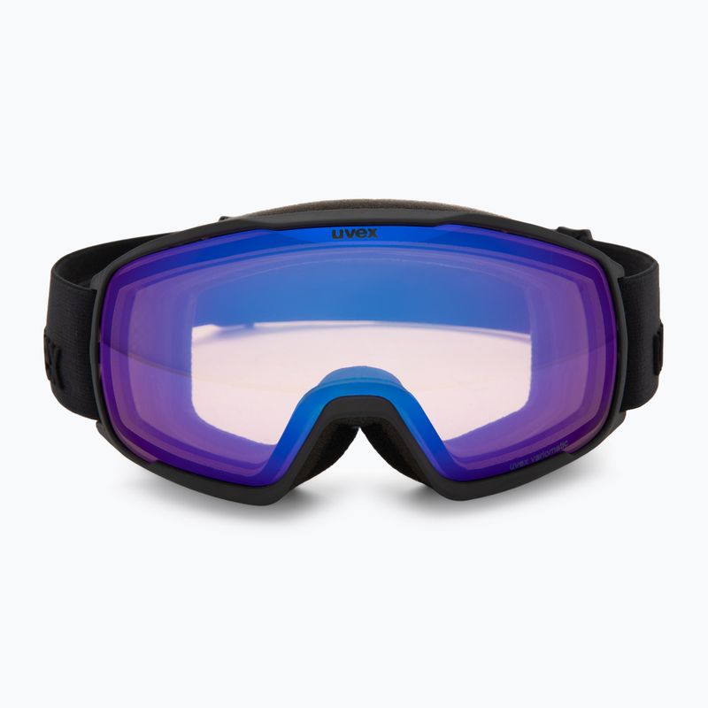Slidinėjimo akiniai UVEX Victorious S V black matt/vario blue mirror 2