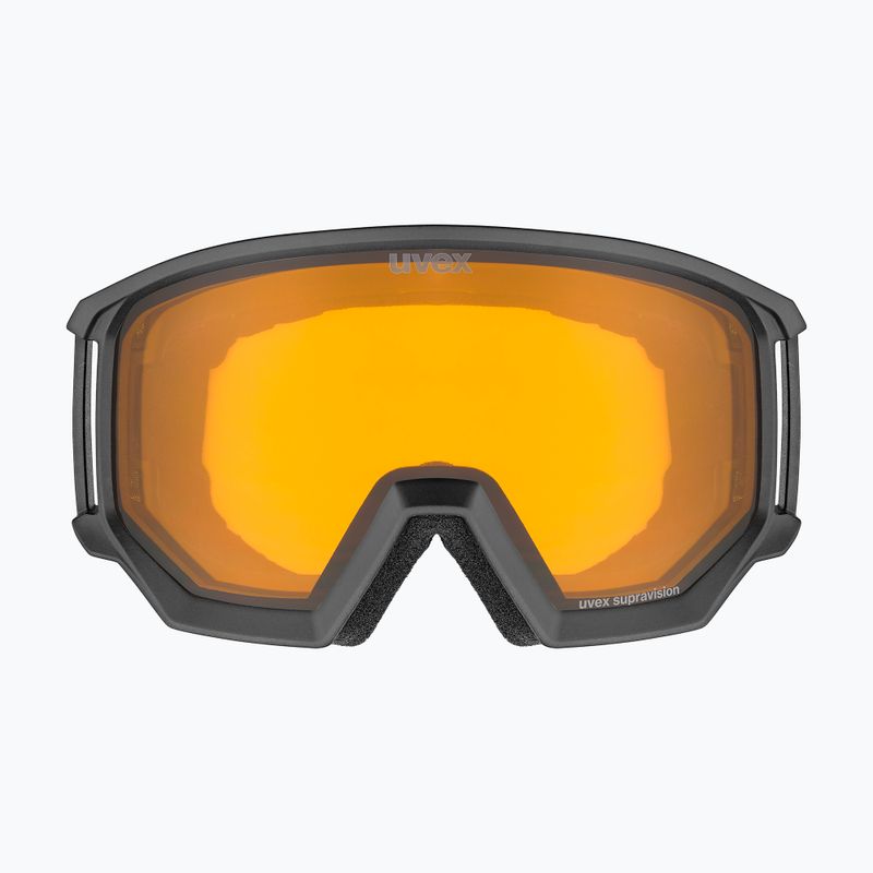 Slidinėjimo akiniai UVEX Athletic LGL black matt/yellow/clear 2