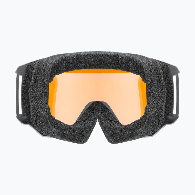 Slidinėjimo akiniai UVEX Athletic LGL black matt/yellow/clear 3