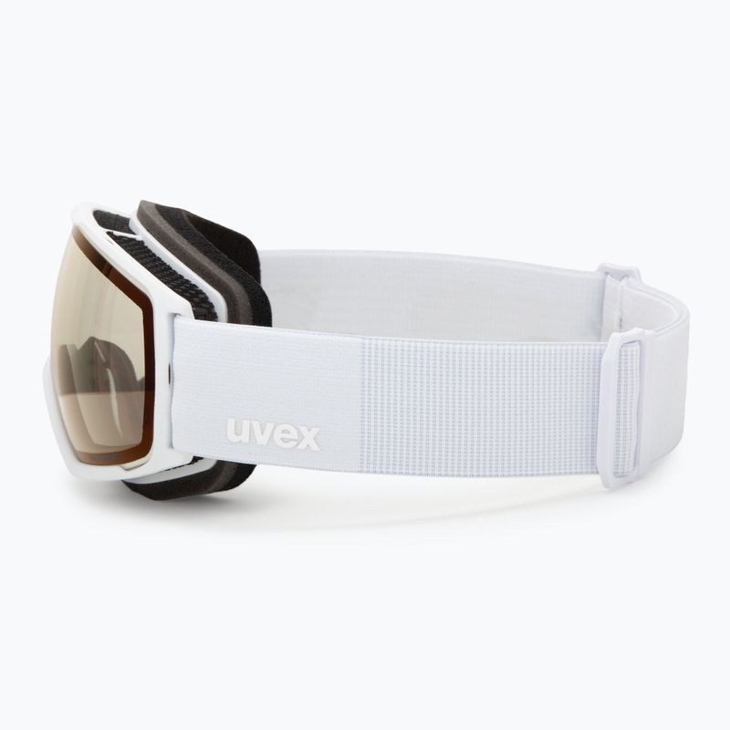 Slidinėjimo akiniai UVEX Victorious S Pro V white matt/vario red mirror 4