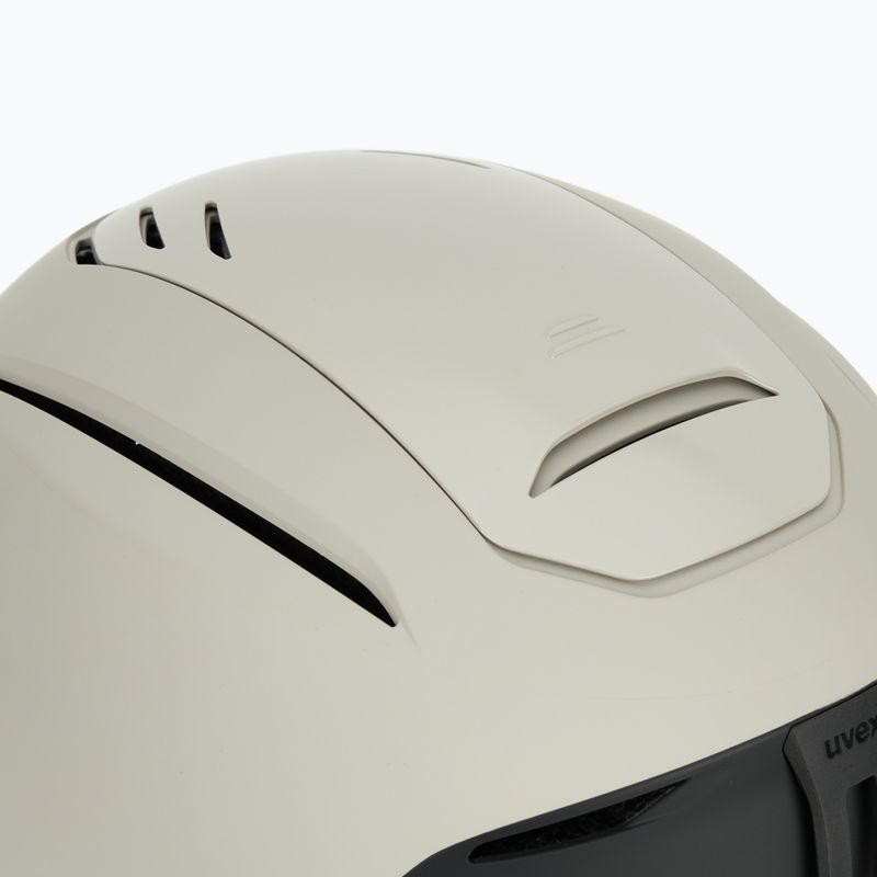 Slidinėjimo šalmas UVEX Resolution warm grey/black matt 9