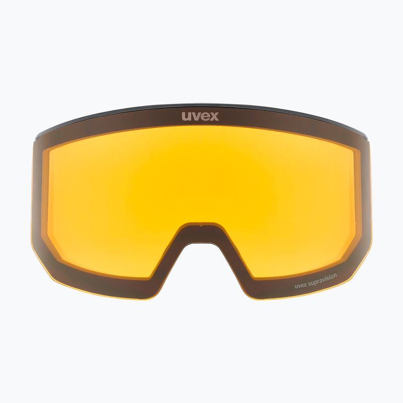 Slidinėjimo akiniai Uvex Lace Attract FM white matt/mirror silver 9