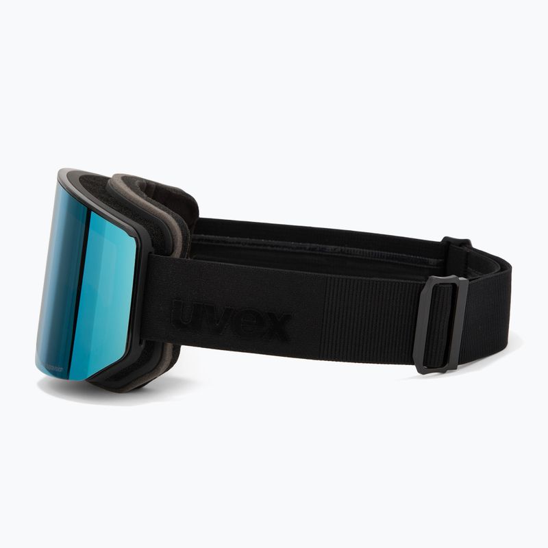 Slidinėjimo akiniai Uvex Lace Attract FM black matt/mirror ice 5