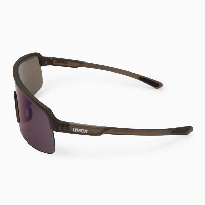 Akiniai nuo saulės Uvex Dyrt smoke matt/mirror blue 4