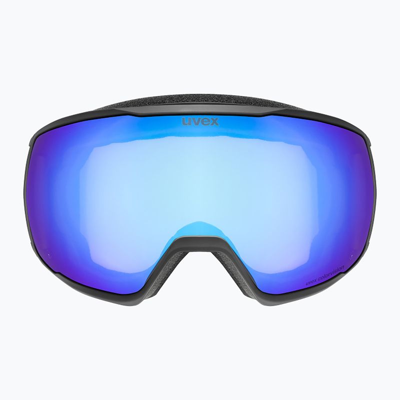 Slidinėjimo akiniai UVEX Ultimate Victorious CV S2 black matt/mirror sapphire 2