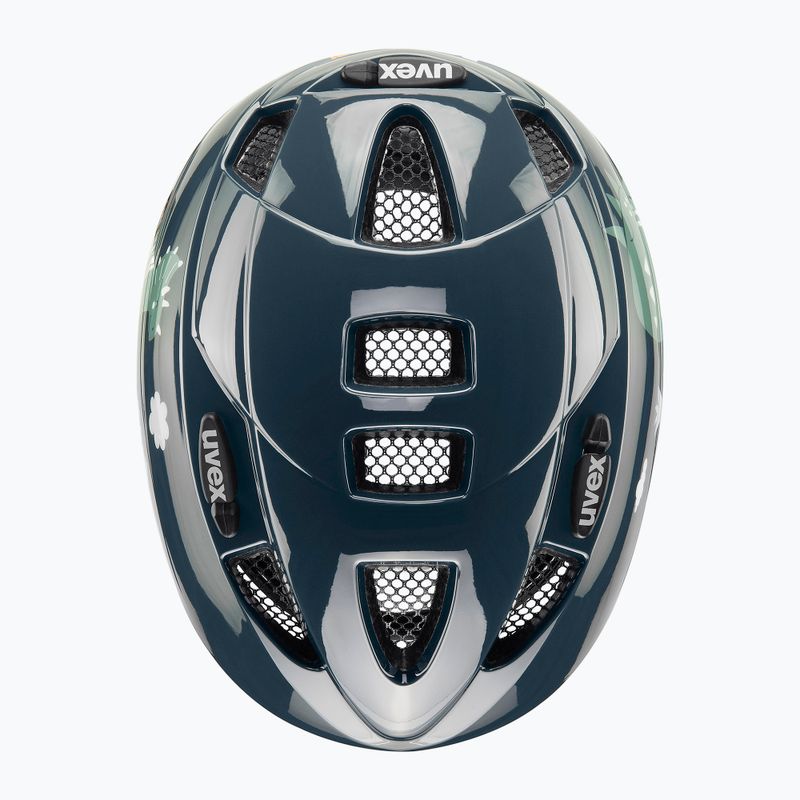 Vaikiškas dviratininko šalmas UVEX Kid 2 dino world 4