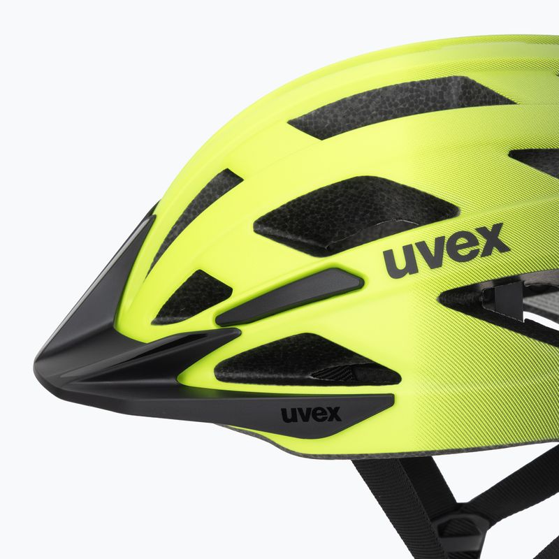 Dviračio šalmas UVEX I-vo 2 neon yellow/black matt 7