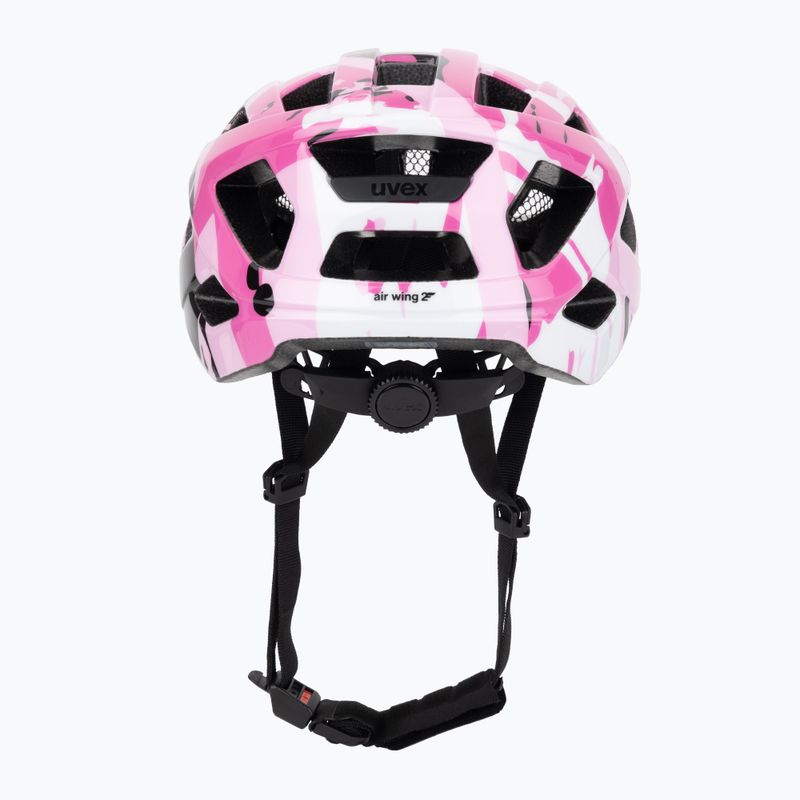 Vaikiškas dviratininko šalmas UVEX Air Wing 2 strawberry/black 4