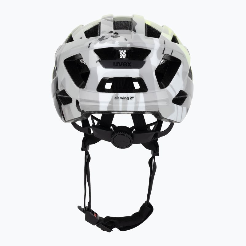 Vaikiškas dviratininko šalmas UVEX Air Wing 2 neon yellow/black 4