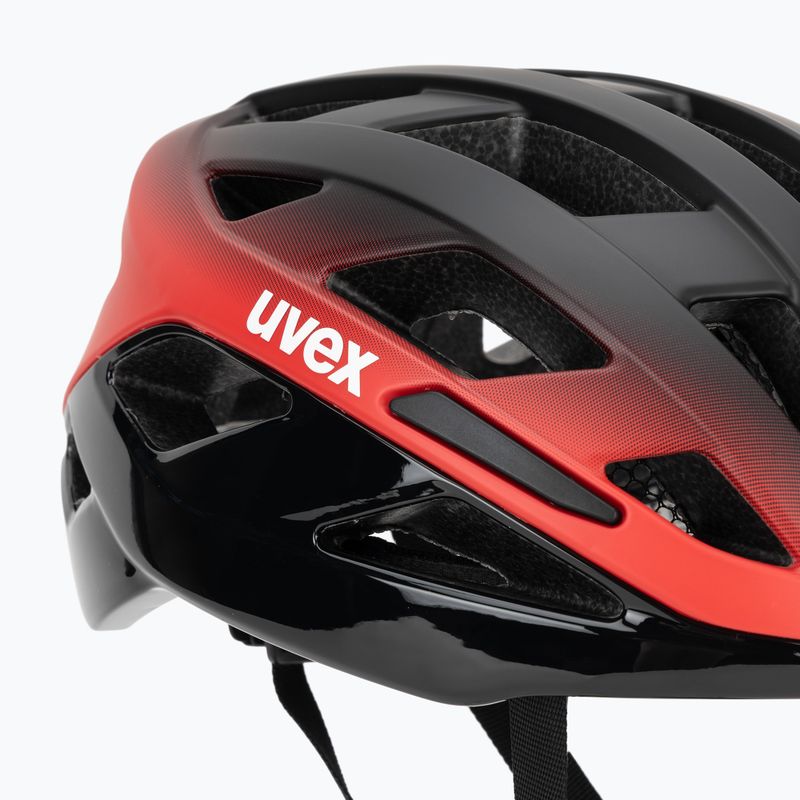 Dviračio šalmas UVEX I-Volute black/red matte 7