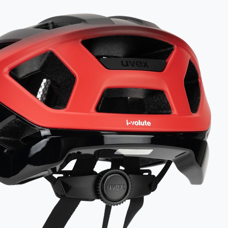 Dviračio šalmas UVEX I-Volute black/red matte 8