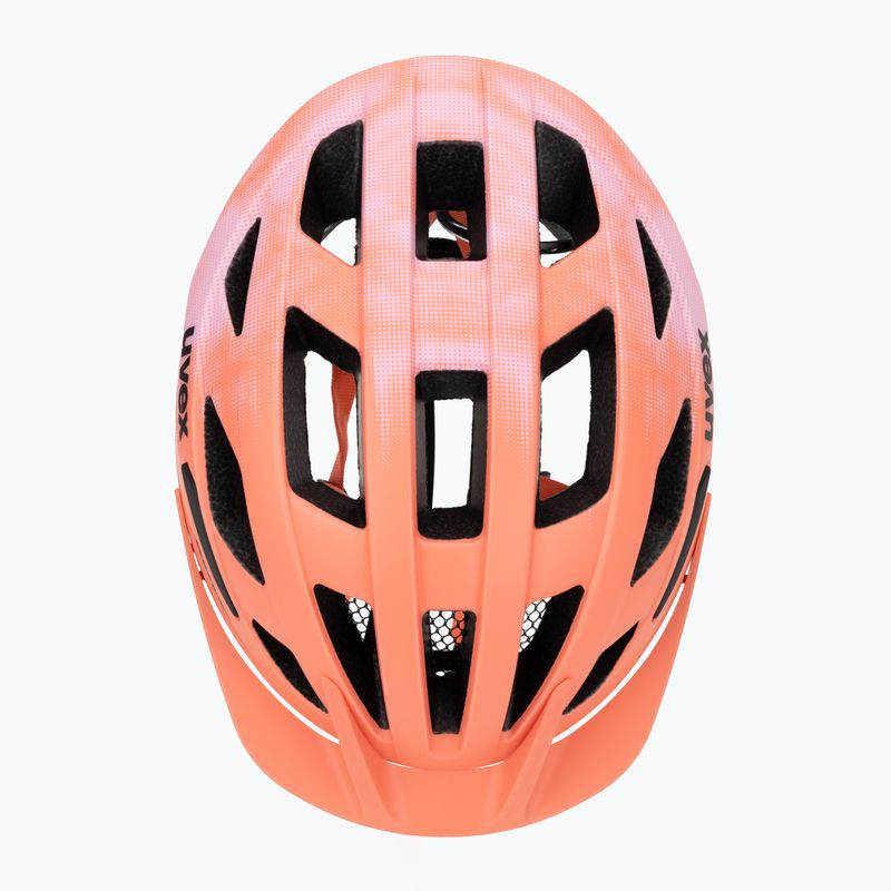 Vaikiškas dviratininko šalmas UVEX Air Wing 2 CC coral/strawberry matt 6