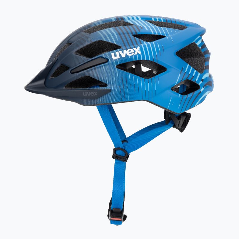 Vaikiškas dviratininko šalmas UVEX Air Wing 2 CC dusk/bubble blue matt 3