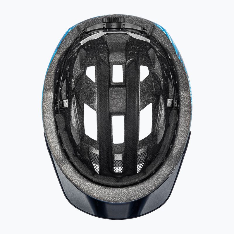 Vaikiškas dviratininko šalmas UVEX Air Wing 2 CC dusk/bubble blue matt 5