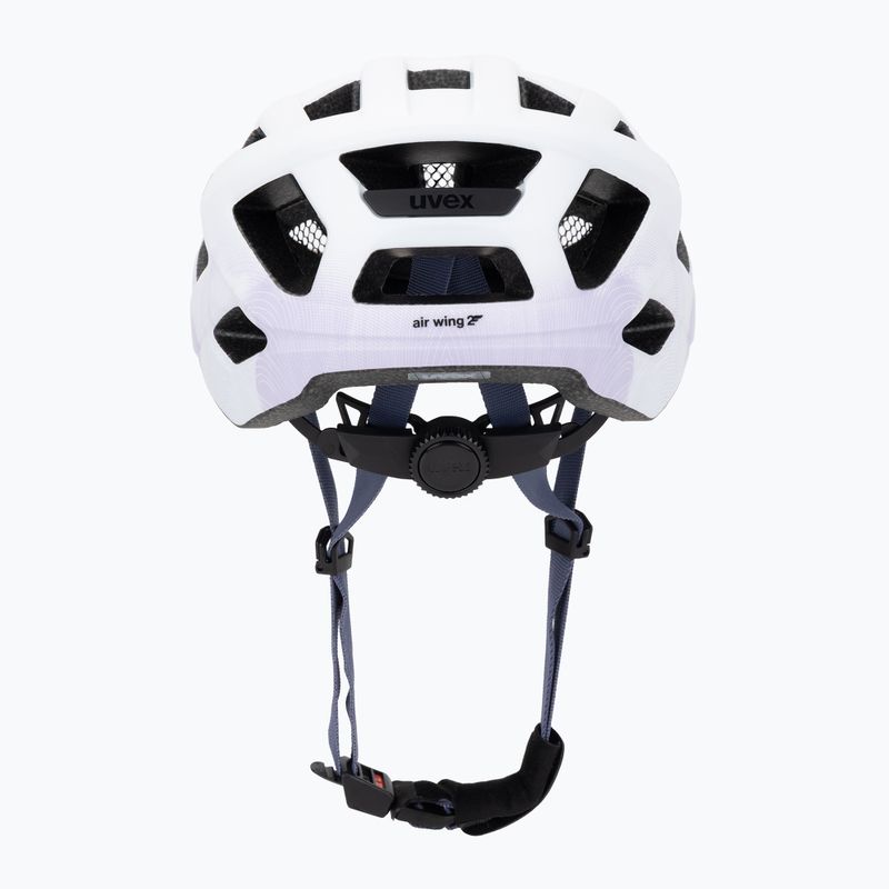 Vaikiškas dviratininko šalmas UVEX Air Wing 2 CC lilac/white matt 4