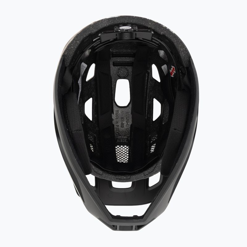 Vaikiškas dviratininko šalmas UVEX React Fullface Jr black/white matt 5
