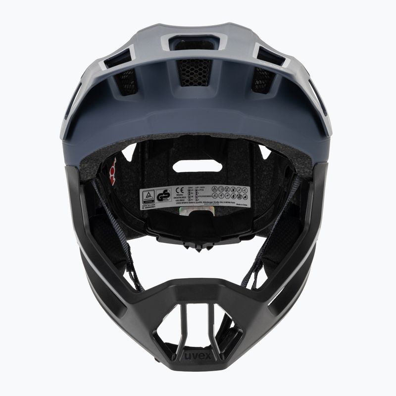 Vaikiškas dviratininko šalmas UVEX React Fullface Jr dusk blue matt 2
