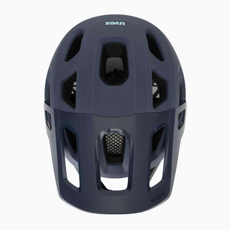 Vaikiškas dviratininko šalmas UVEX React Fullface Jr dusk blue matt 6
