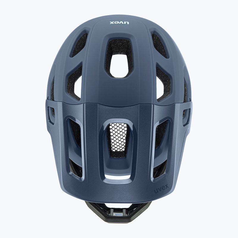 Vaikiškas dviratininko šalmas UVEX React Fullface Jr dusk blue matt 5