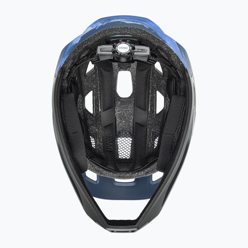 Vaikiškas dviratininko šalmas UVEX React Fullface Jr dusk blue matt 6