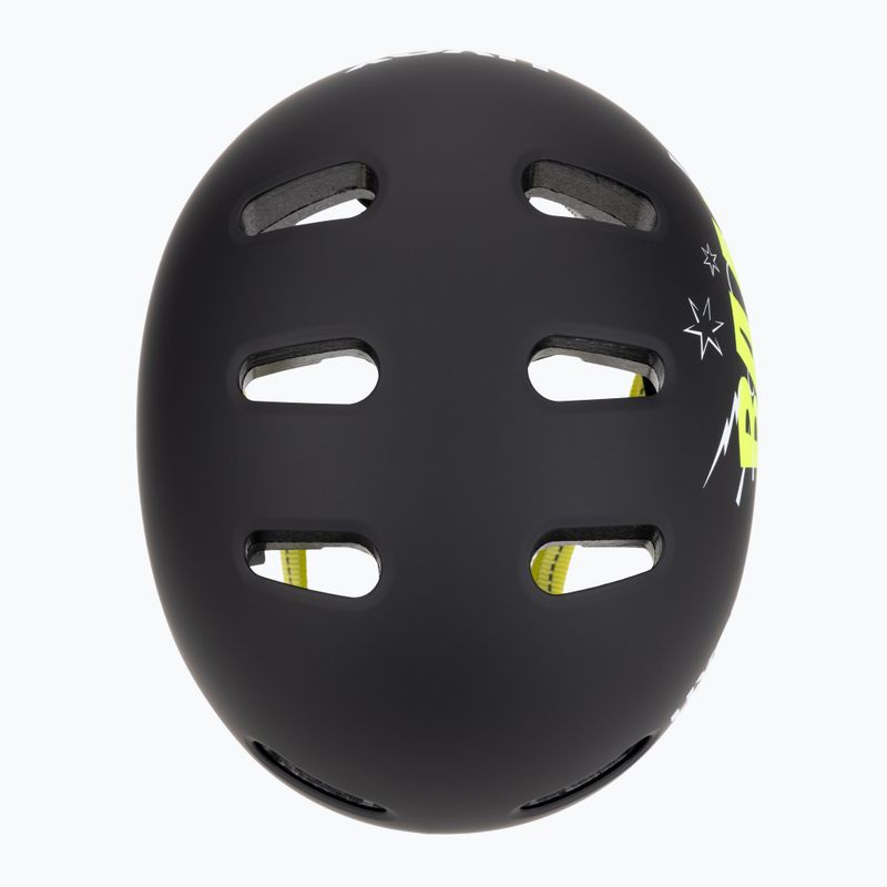Vaikiškas šalmas UVEX Kid 4 Style bam black/lime matt 6