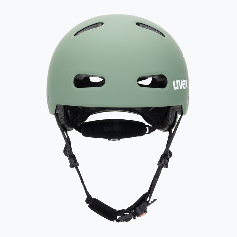 Vaikiškas šalmas UVEX Kid 4 Style bam moss green/papaya matt 2