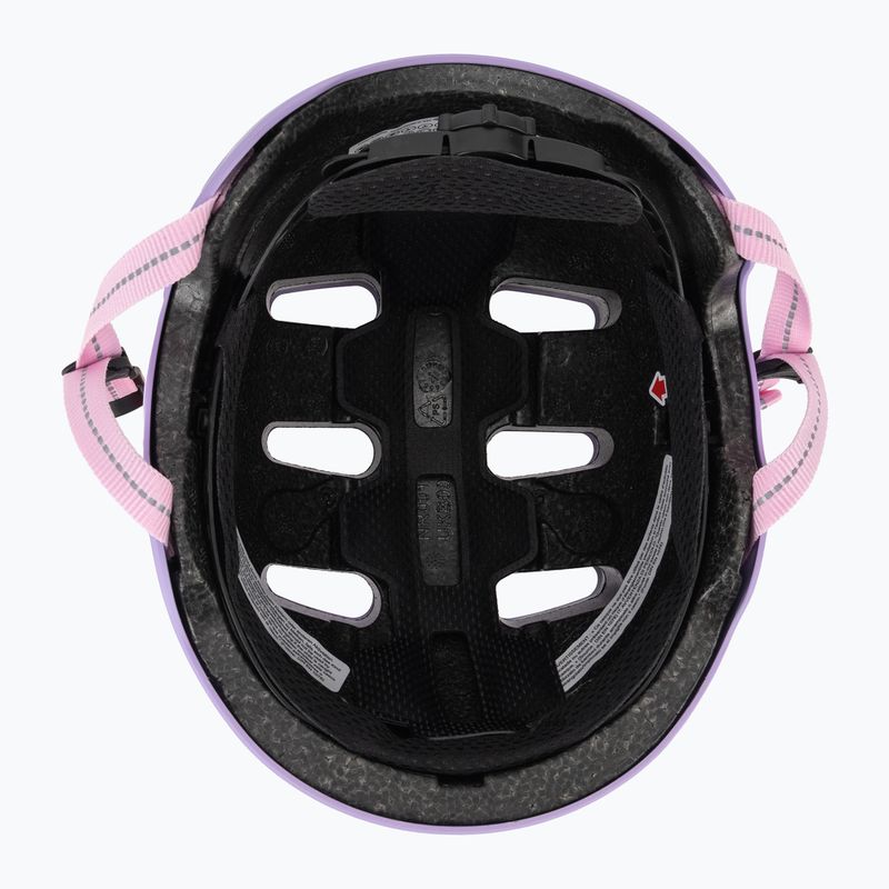 Vaikiškas šalmas UVEX Kid 4 Style flower lilac matte 5