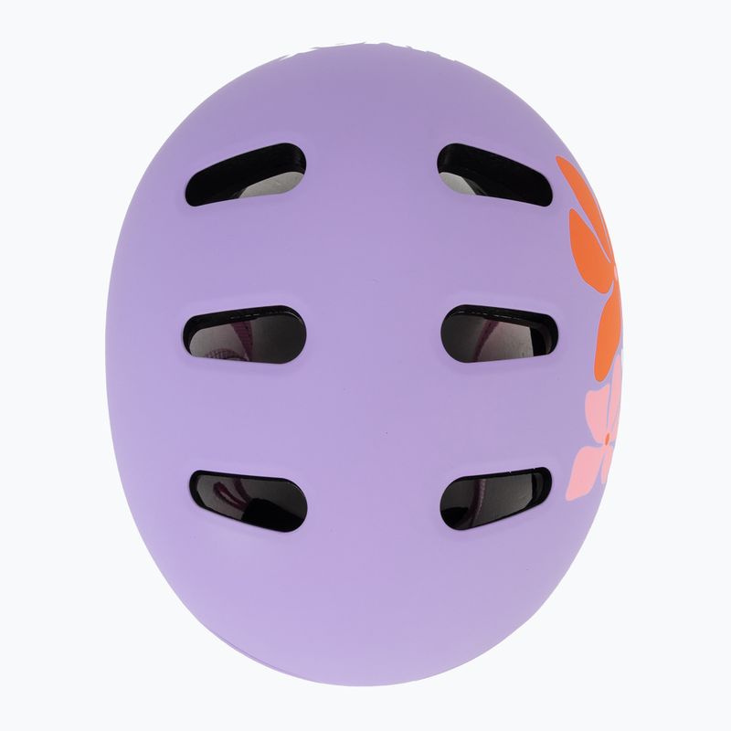 Vaikiškas šalmas UVEX Kid 4 Style flower lilac matte 6