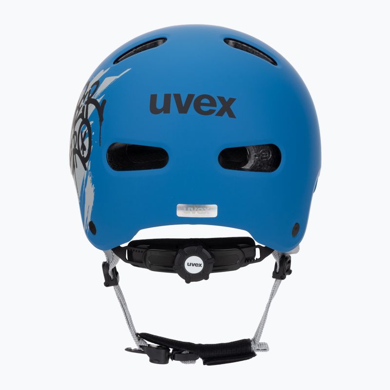 Vaikiškas šalmas UVEX Kid 4 Style super hero blue matt 4