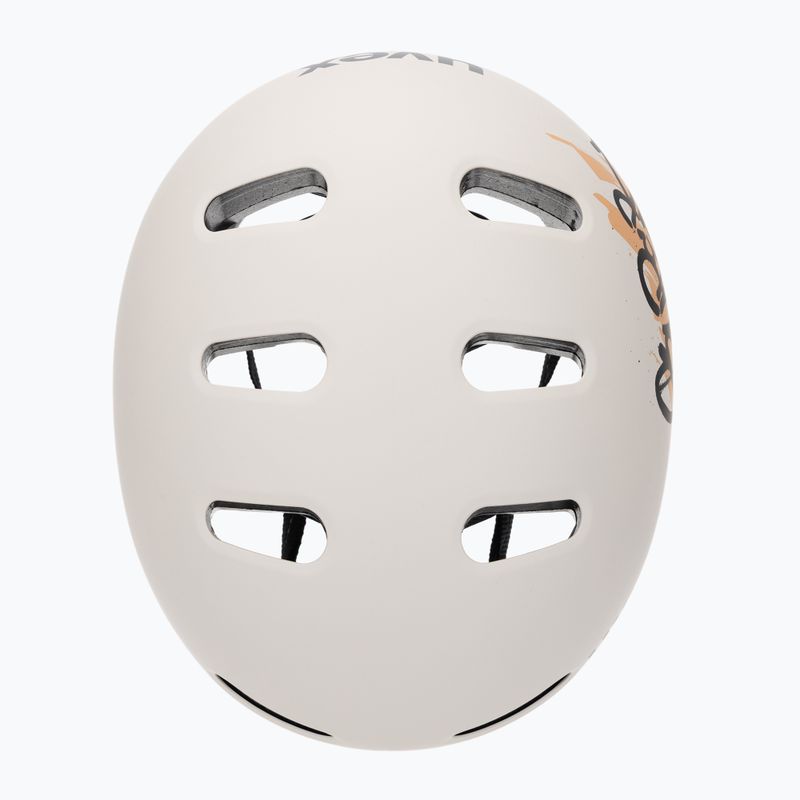 Vaikiškas šalmas UVEX Kid 4 Style super hero warm grey matt 6