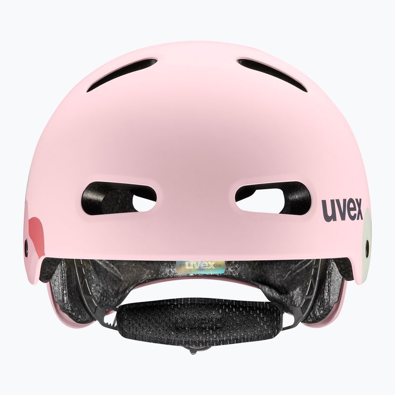 Vaikiškas šalmas UVEX Kid 4 Style strawberry/matcha matt 2