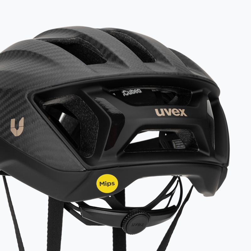 Dviračio šalmas UVEX Ultimate Surge Carbon Mips all black matt 8