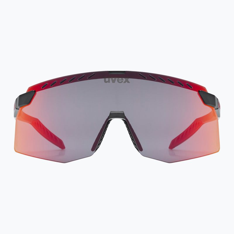 Saulės akiniai UVEX Pace Stage black matt/mirror red 3