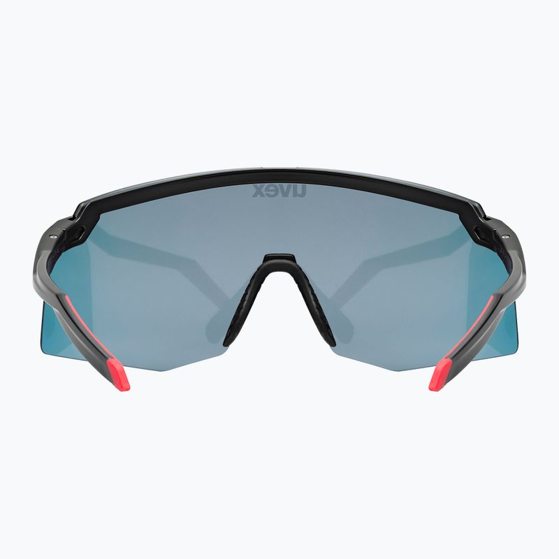 Saulės akiniai UVEX Pace Stage black matt/mirror red 4