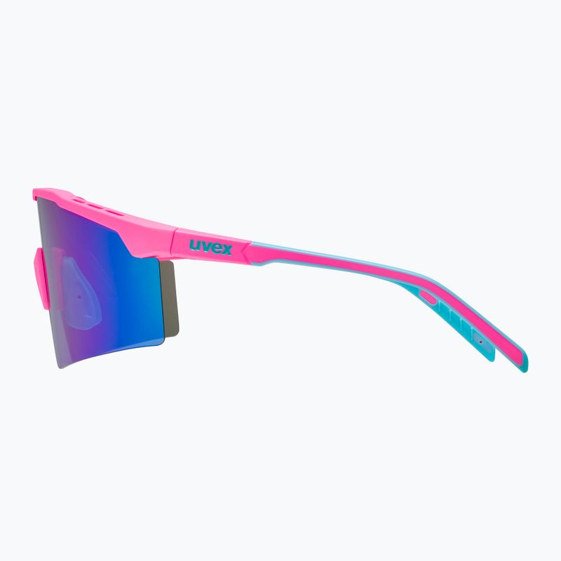 Saulės akiniai UVEX Flowline pink matt/mirror blue 2