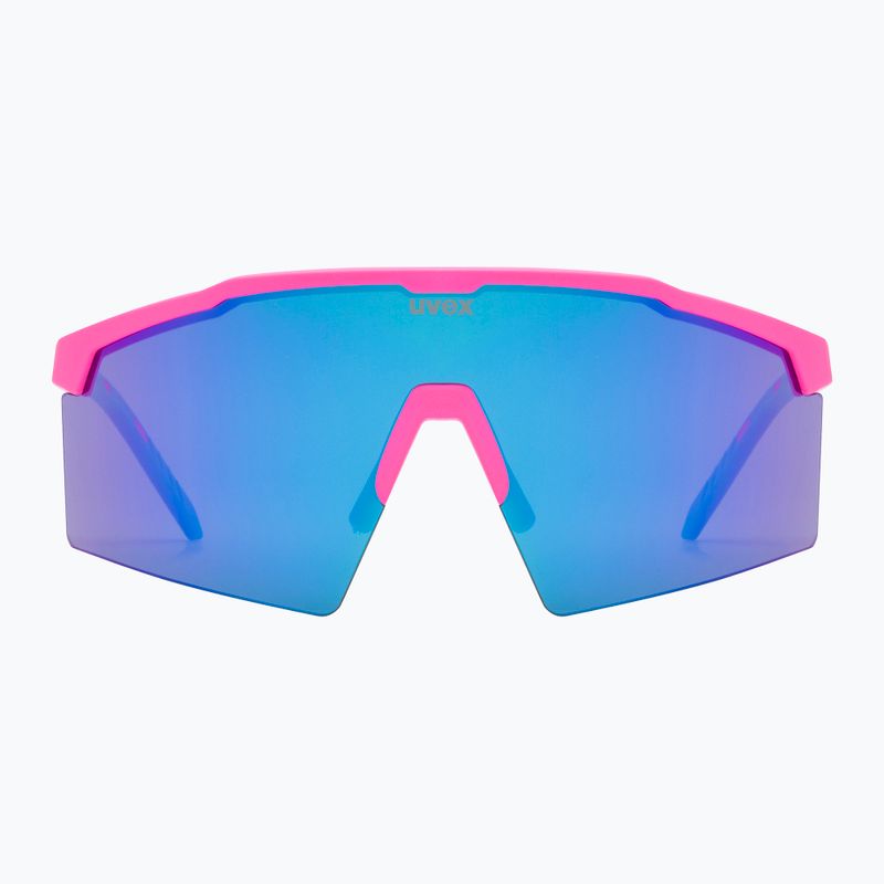 Saulės akiniai UVEX Flowline pink matt/mirror blue 3