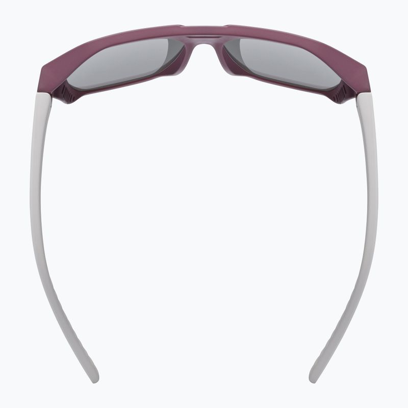 Vaikiški saulės akiniai UVEX Cosmic Jr cranberry/grey matt/mirror silver 4
