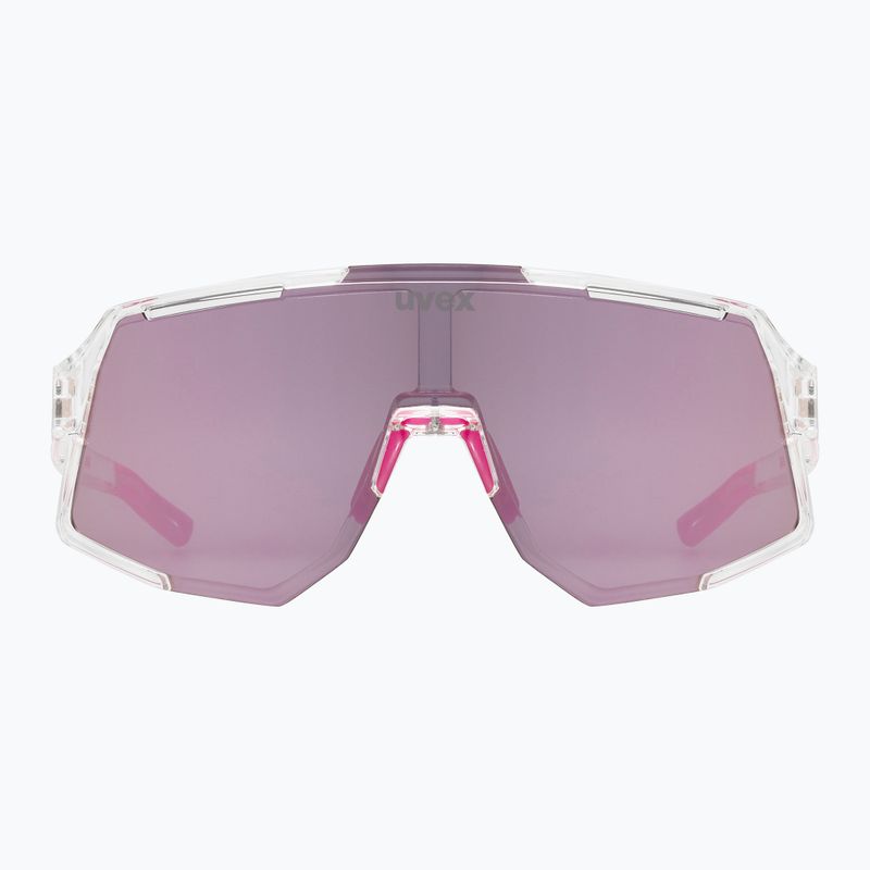 Saulės akiniai UVEX Sequenze clear/mirror pink 3