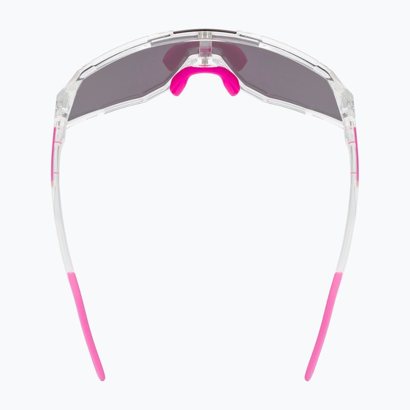 Saulės akiniai UVEX Sequenze clear/mirror pink 5