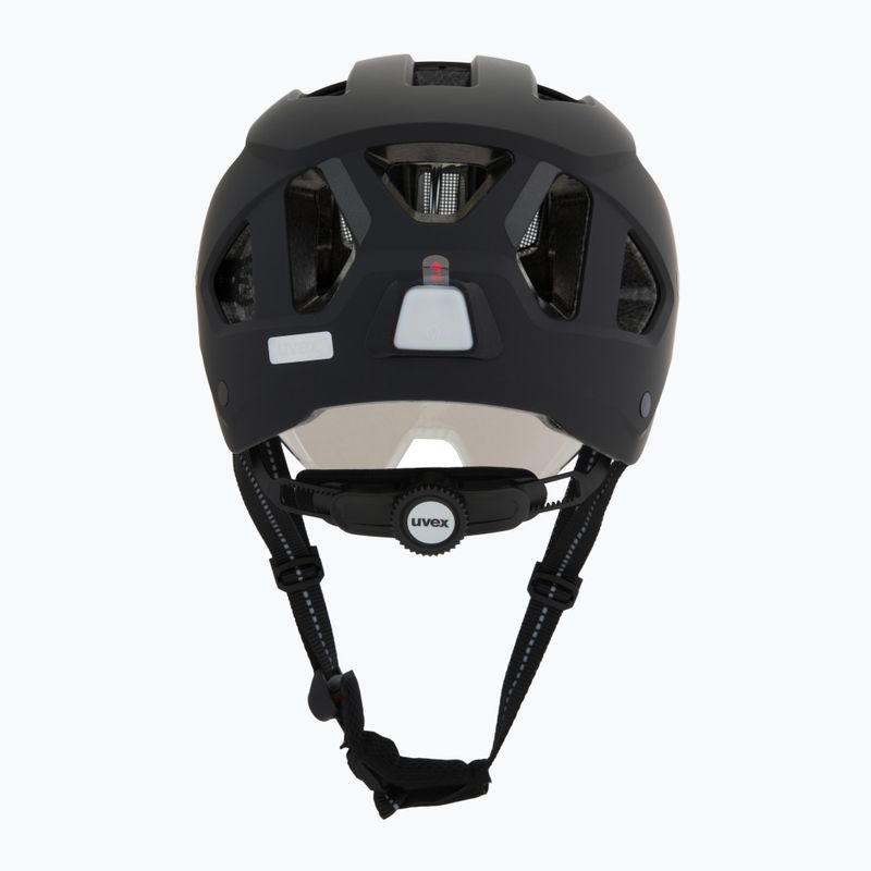 Dviračio šalmas UVEX Stride Visor black matt/lite mirror silver 4