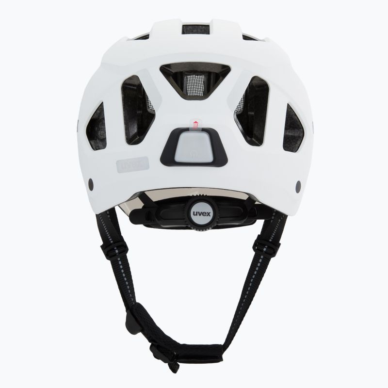 Dviračio šalmas UVEX Stride Visor white matt/lite mirror silver 4