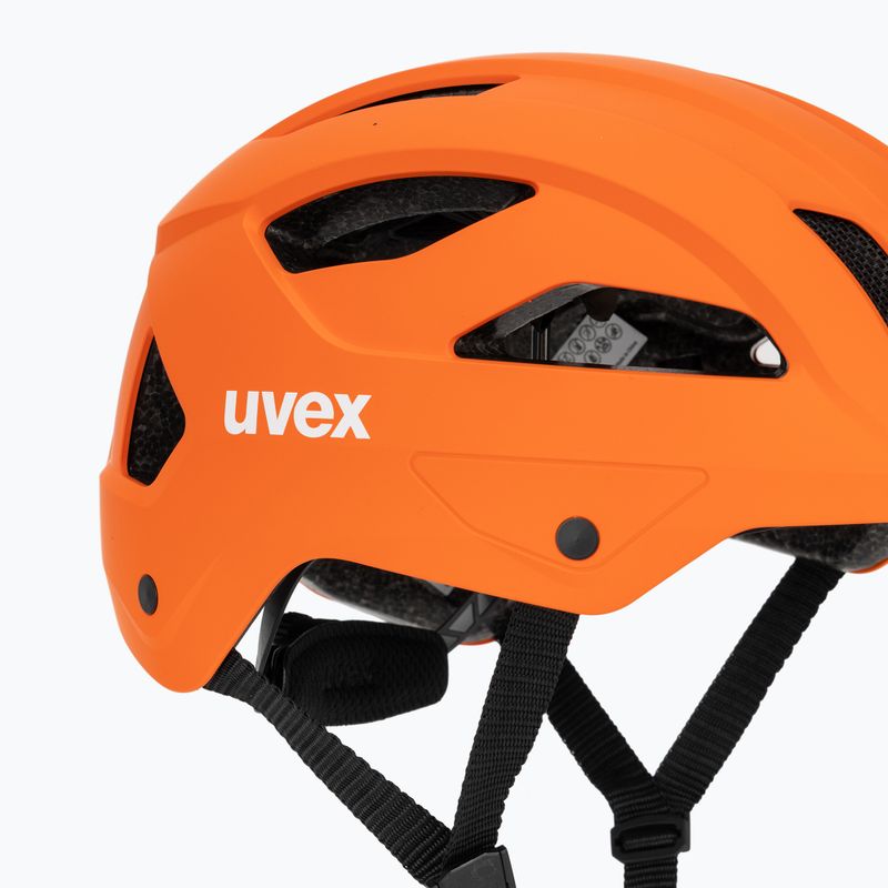 Dviračio šalmas UVEX Stride papaya matt 7