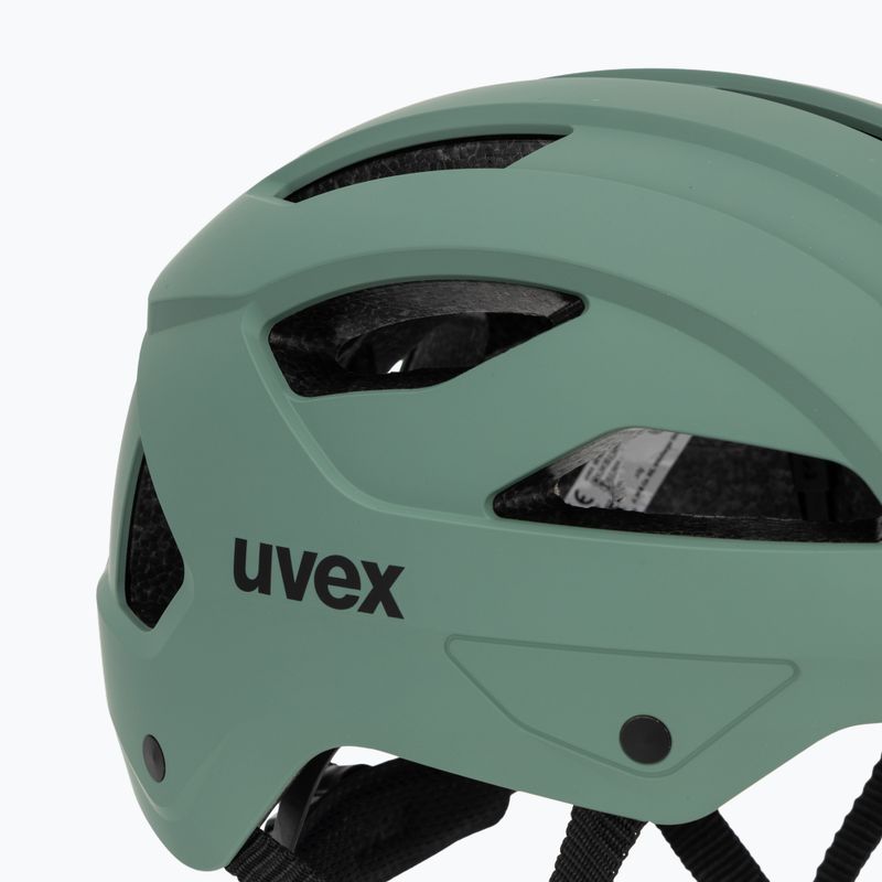 Dviračio šalmas UVEX Stride sage green matt 8